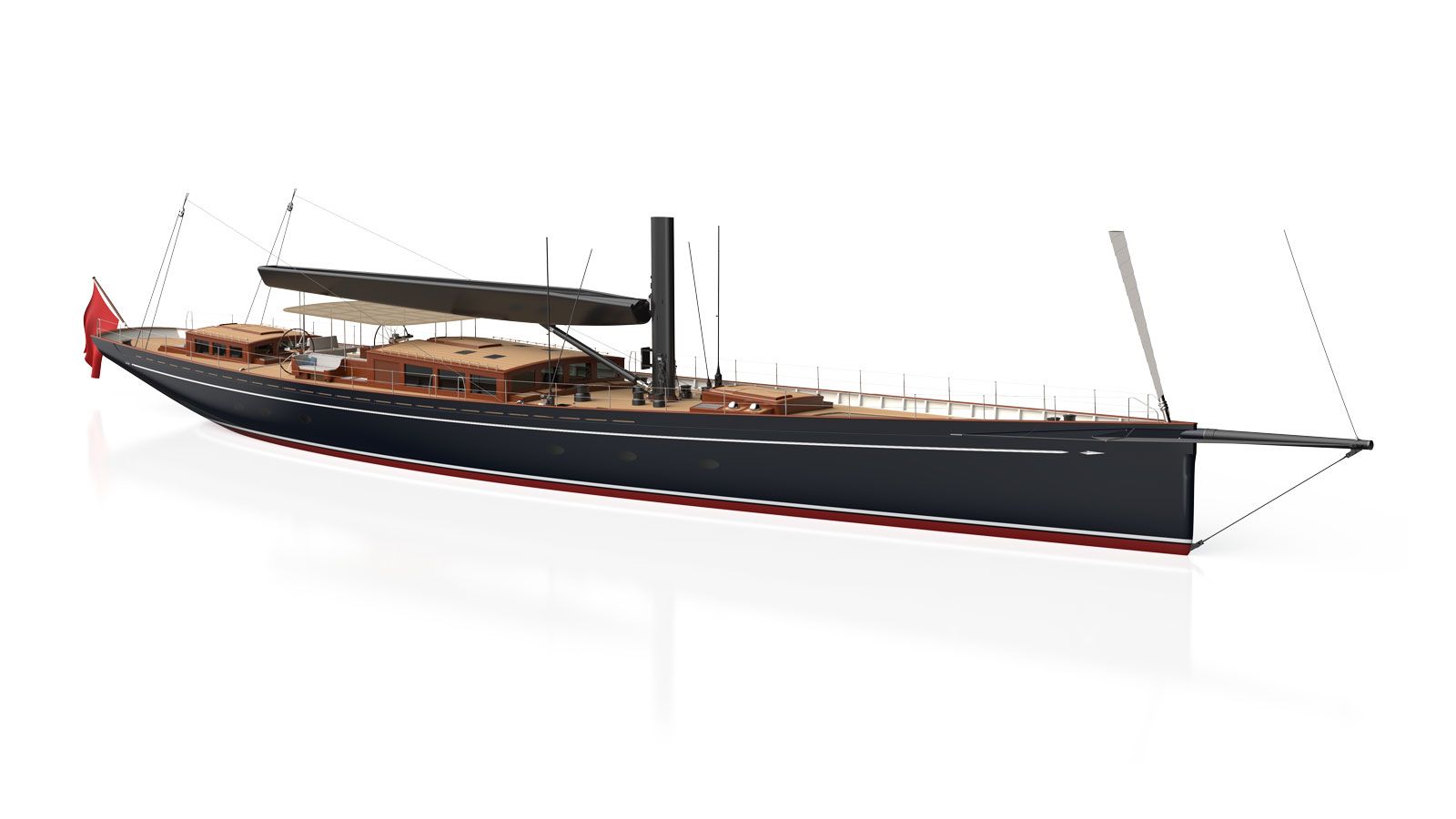 Further details unveiled on 53m Vitters sloop-rigged sailing yacht ...